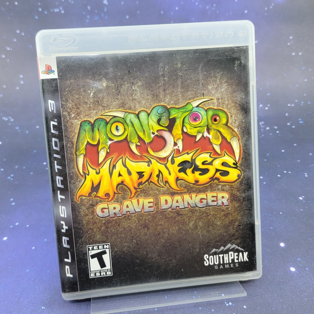 Monster Madness Grave Danger Sony PlayStation 3 PS3 Game BLUS-30140 SouthPeak